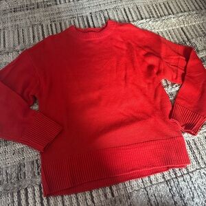 H&M Red Knit Sweater